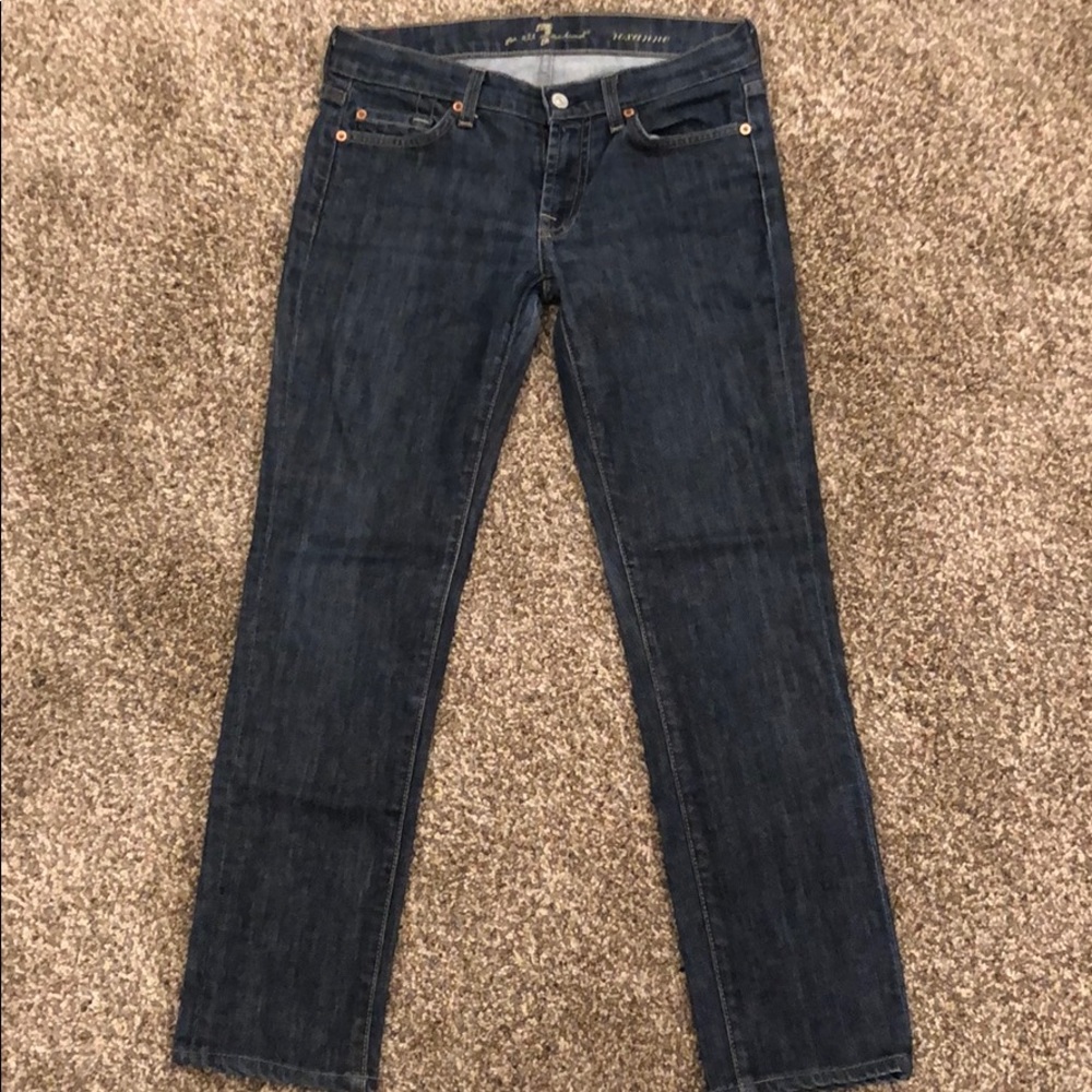 Dark wash 7 for all Mankind